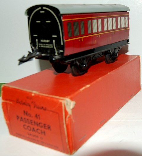 Voiture Voyageur LMS échelle O, Marque Hornby, D'occasion